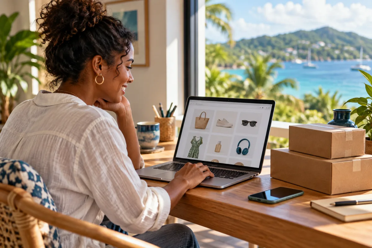 QuickBox+ — Package Forwarding Jamaica | Open 8 AM–7 PM